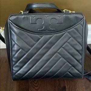 Tory Burch Alexa Leather Satchel Bag